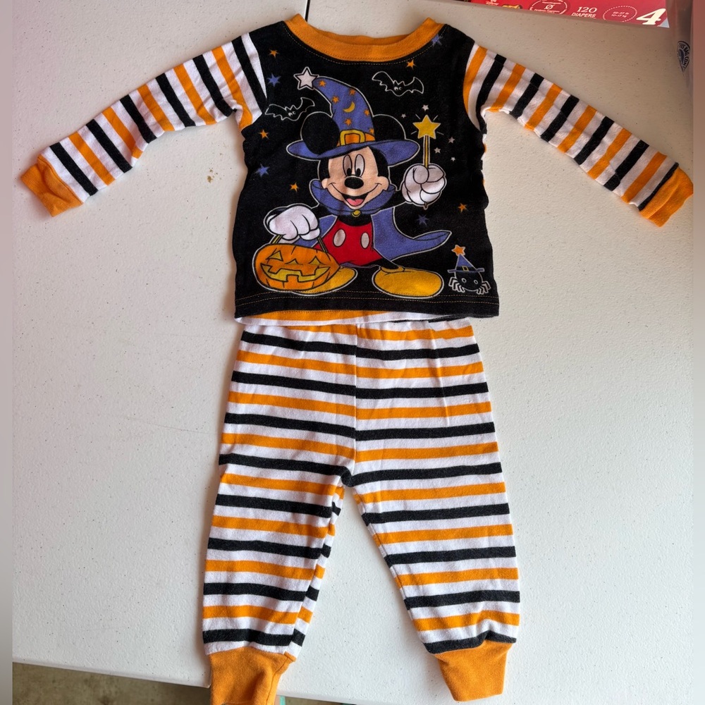 Mickey Mouse Halloween Pajamas